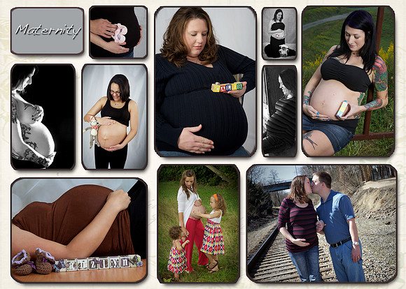 Photographs by Sarah - Maternity Collage